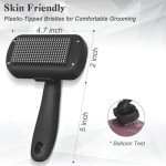 Self-Cleaning Shedding Brush for Dogs and Cats