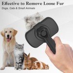 Self-Cleaning Shedding Brush for Dogs and Cats