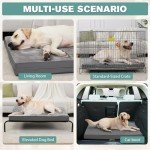 Orthopedic Waterproof Dog Bed for Large Dogs