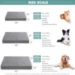 Orthopedic Waterproof Dog Bed for Large Dogs