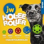 JW Pet Hol-ee Roller Dog Puzzle Ball – Medium