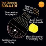 Interactive Bob-A-Lot Dog Toy - Large Size