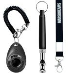 Pet Training Clicker and Whistle - 3 Pack