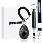 Pet Training Clicker and Whistle - 3 Pack