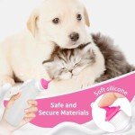 5-Pack Puppy Nursing Bottles with Pink Nipples