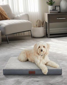 Orthopedic Waterproof Dog Bed for Small Pets