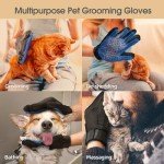 Pet Hair Remover Gloves for Dogs and Cats