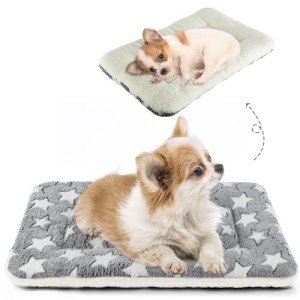 Mora Pets Ultra Soft Star Print Dog Bed 22