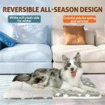 Mora Pets Ultra Soft Star Print Dog Bed 22