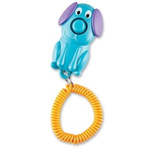 Brightkins Dog Training Clicker with Flexible Strap