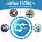 Vibrating Interactive Dog Ball Toy - Blue