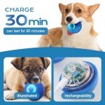 Vibrating Interactive Dog Ball Toy - Blue