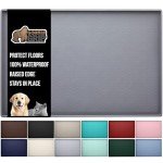 Waterproof Silicone Pet Feeding Mat with Raised Edge