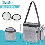 Dog Travel Bag with Treat Pouch and Bowls