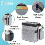 Dog Travel Bag with Treat Pouch and Bowls
