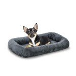 Cozy Bolster Dog Bed for Tiny Pups