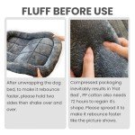 Cozy Bolster Dog Bed for Tiny Pups