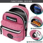 PetAmi Leash Clip Dog Poop Bag Holder