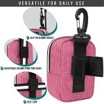 PetAmi Leash Clip Dog Poop Bag Holder