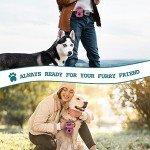 PetAmi Leash Clip Dog Poop Bag Holder