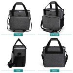 Dog Travel Bag with Food Containers and Bowls