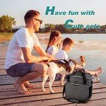 Dog Travel Bag with Food Containers and Bowls