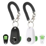BARKIE Dog Training Clicker Set with Finger Ring