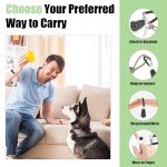 BARKIE Dog Training Clicker Set with Finger Ring