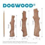 Durable Dog Chew Toys - Real Wood 2-Pack