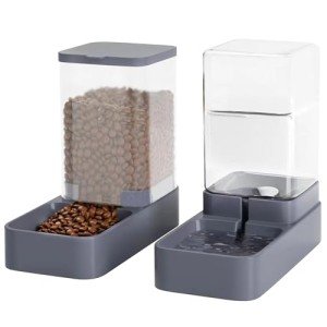 Tokenkuko 2-in-1 Automatic Cat Feeder & Waterer