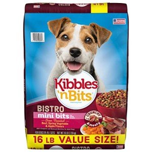 Kibbles 'n Bits Mini Bits Beef Flavor Dog Food