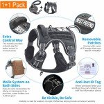 Tactical Dog Harness for Large Breeds - No Pull