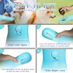 Portable 2-in-1 Dog Water Bottle and Bowl