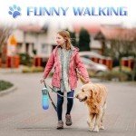 Portable 2-in-1 Dog Water Bottle and Bowl