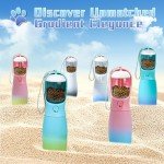 Portable 2-in-1 Dog Water Bottle and Bowl