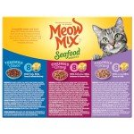 Meow Mix Seafood Selects Cat Food Variety Pack