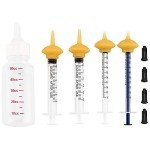 Pet Feeding Bottle and Syringes for Small Animals