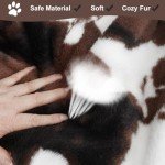 Cozy Fluffy Dog Bed Pad for Small Dogs