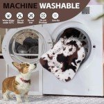 Cozy Fluffy Dog Bed Pad for Small Dogs