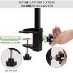 CHAOLUN Dog Grooming Arm with Clamp, Dog Grooming Loop Noose and No Sit Haunch Holder for Medium & Small Pets, 35.4 inches Height Adjustable