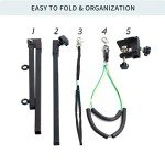 CHAOLUN Dog Grooming Arm with Clamp, Dog Grooming Loop Noose and No Sit Haunch Holder for Medium & Small Pets, 35.4 inches Height Adjustable