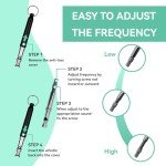 ZELMELTE Dog Whistle for Bark Control and Pet Training Tool Ideal for Canine Recall Professional,Training Aid for Dogs Effective Sound-Based Recall Mechanism Ideal