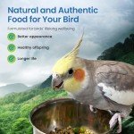 Harrison's Bird Foods Bird Food Adult Lifetime Fine Certified Organic Non-GMO Formula Bird Food 1lb