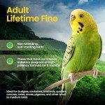 Harrison's Bird Foods Bird Food Adult Lifetime Fine Certified Organic Non-GMO Formula Bird Food 1lb