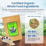 Harrison's Bird Foods Bird Food Adult Lifetime Fine Certified Organic Non-GMO Formula Bird Food 1lb