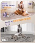 oneisall Dog Hair Vacuum & Dog Grooming Kit/Low Noise Dog Grooming Vacuum12kpa,Dog Vacuum for Shedding Grooming for Pet Hair&Home Cleaning