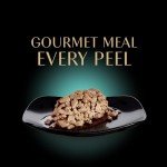 Sheba Perfect Portions Wet Cat Food Cuts in Gravy Variety Pack, Roasted Chicken Entree, With Sustainable Salmon, and Tender Turkey Entree, 2.6 oz. Twin-Pack Trays (24 Count, 48 Servings)