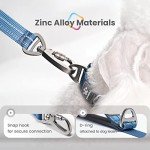 Pawaii Personalized Dog Collar and Leash Set, Reflective Leash for Medium Dogs, Adjustable Size