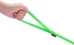 AMAGOOD 6 FT Puppy/Dog Leash, Strong and Durable Traditional Style Leash with Easy to Use Collar Hook,Dog Lead Great for Small and Medium and Large (Green,5/8" x 6 Feet)