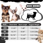 4 Pieces Chihuahua Clothes Dog Clothes for Small Dogs Boy Summer Teacup Yorkie Clothes Spring Letter Security Boss Dog Shirts Soft Puppy Clothes Tiny Dog Outfit Pet Cat Clothing XXS Black